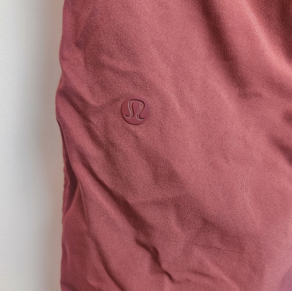 Lululemon Beyond The Studio Crop Pants Burgundy Size 6. - Picture 4 of 8